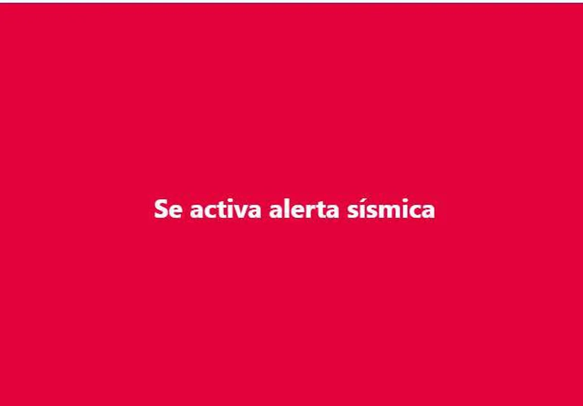 Se activa alerta sísmica en Edomex, pero no hubo sismo, esto fue lo que pasó