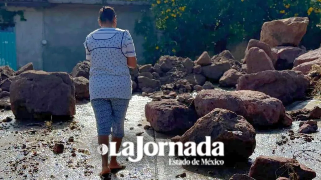 Tromba en Temascaltepec deja 22 casas dañadas; cuatro fueron desalojadas