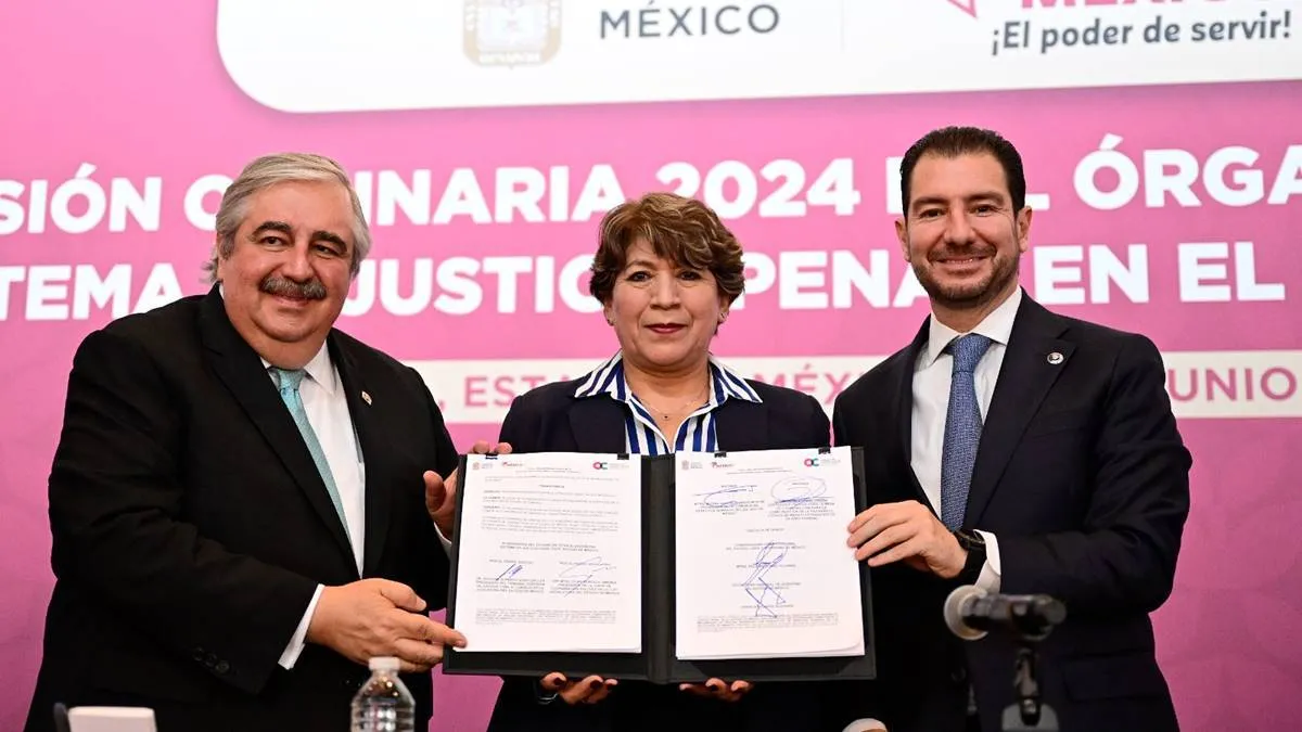 Delfina Gómez analiza amnistía en delitos de alto impacto