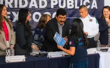 En Santa Catarina del Monte sesionó el Consejo Municipal de Seguridad Pública en Texcoco