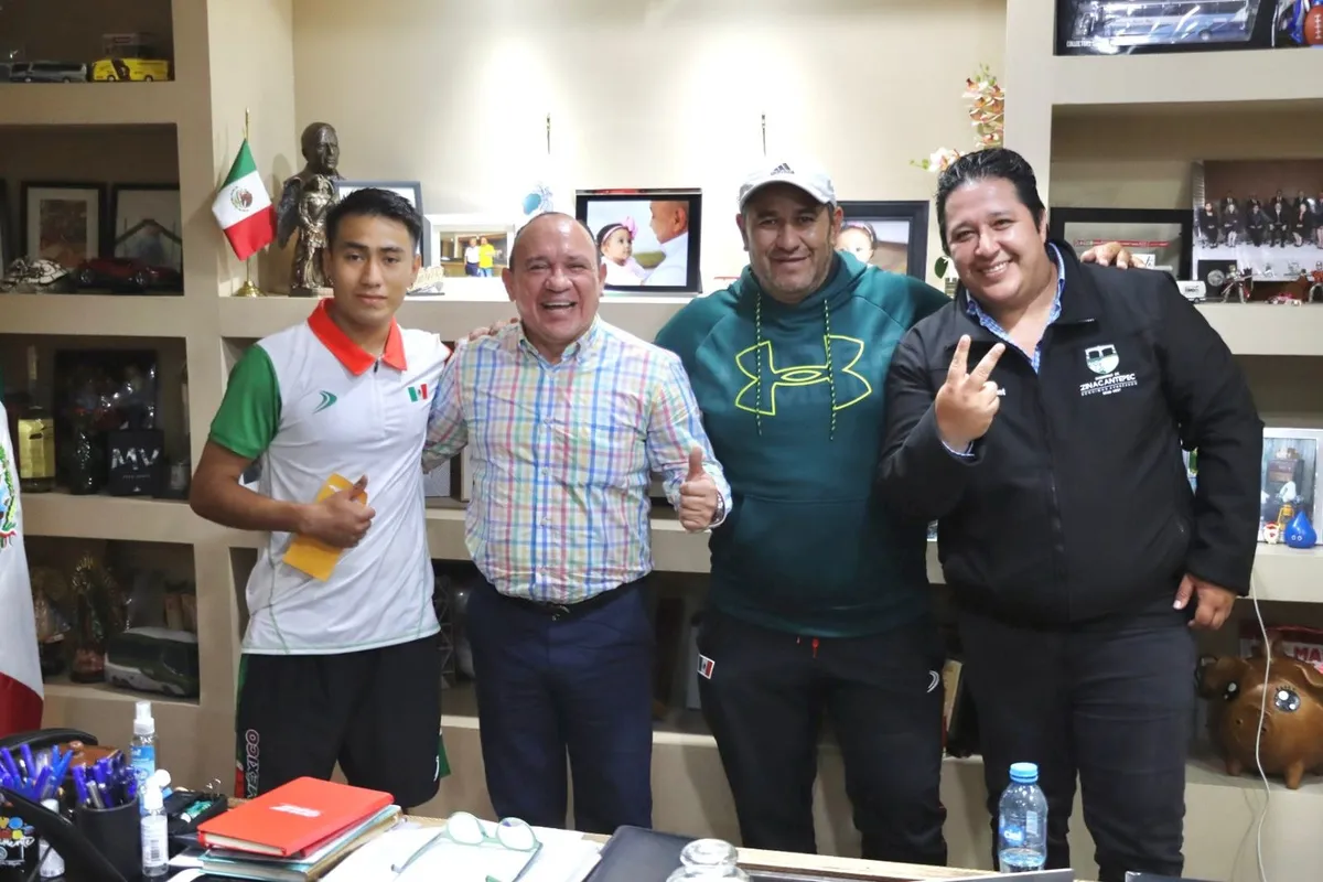 Diego Armando, representará a México en el Mundial de Trinquete en Argentina
