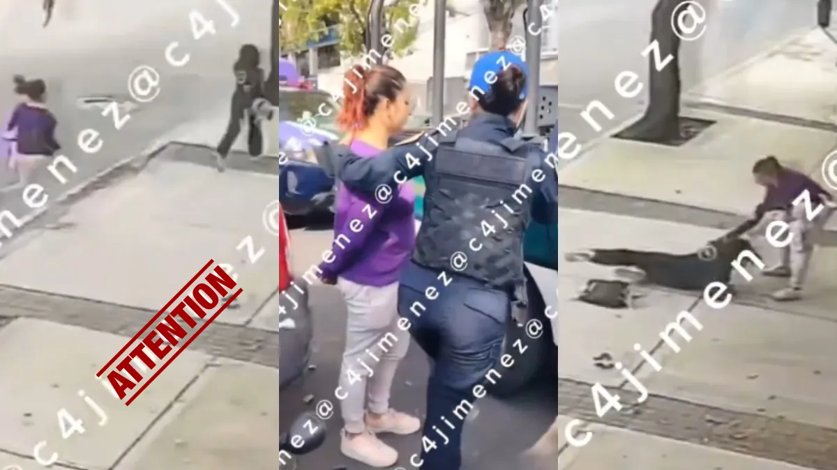 Mujer es detenida tras golpear a su hija en la vía pública de la GAM; la menor fue atendida por paramédicos.