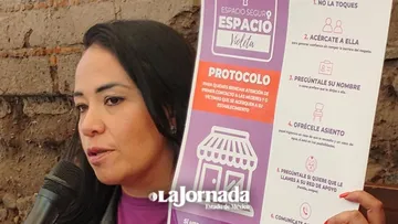 Establecimientos con distintivo “Espacio Seguro, Espacio Violeta” fungirán como refugio en Toluca