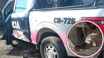 Menor atropellado por patrulla de Chalco se encuentra grave