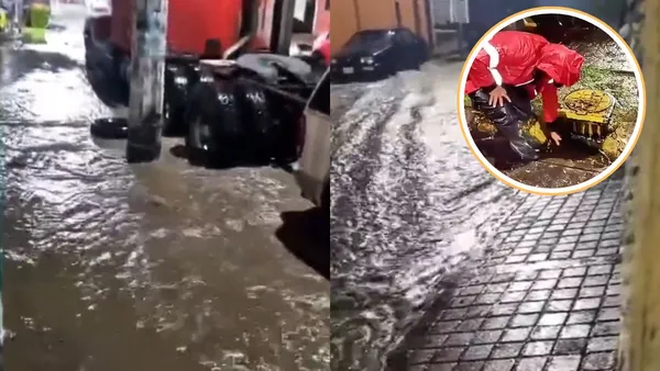 Río Hondo se desbordó en Naucalpan; Edomex atiende casos de inundación
