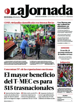 La Jornada Nacional | 21 – Julio– 2025