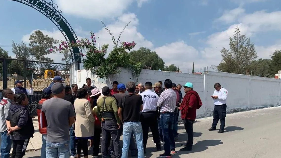 Cuautitlán Izcalli: Pueblo de Huilango se organiza para defender el Panteón