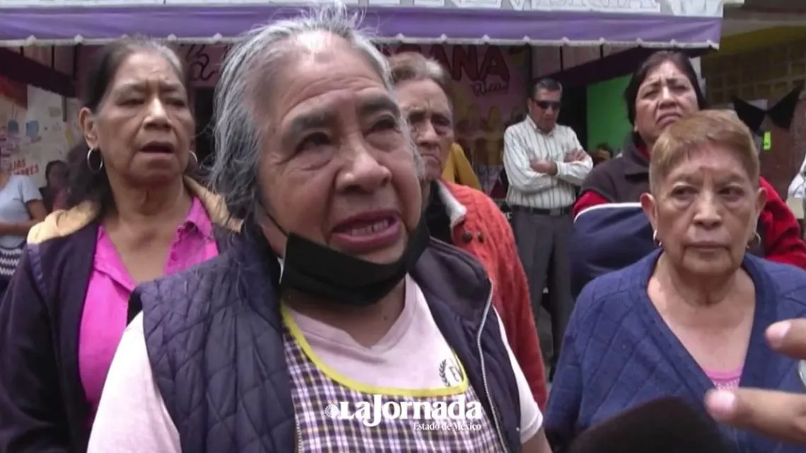 Chimalhuacán: comerciantes del mercado exigen indemnización