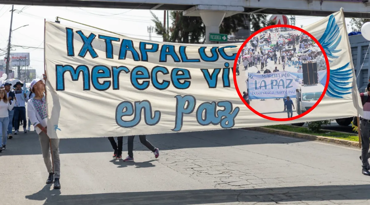 “Marcha por la Paz” sirve para exigir seguridad en Ixtapaluca