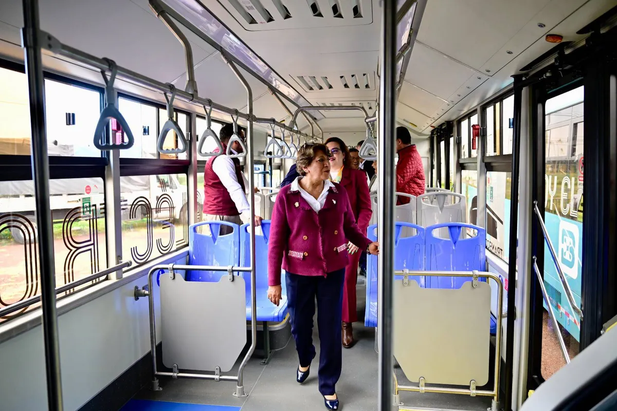 Circulan nuevas unidades del Mexibús en Edomex