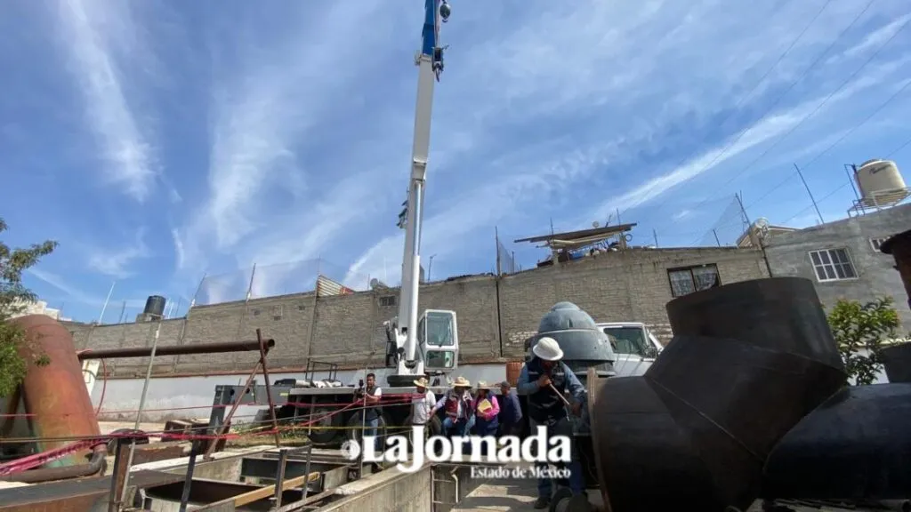 Chicoloapan acelera trabajo de rehabilitación de cárcamos para evitar inundaciones