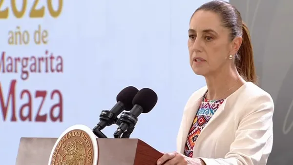 La presidenta sostuvo que la reforma electoral no es improvisada y busca reducir costos.