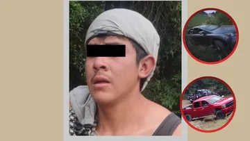 Detienen a presunto integrante de célula delictiva tras hallazgo de dos cuerpos en Almoloya de Juárez