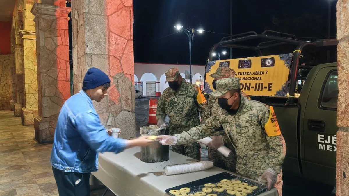 Militares activan apoyo invernal en el Valle de México