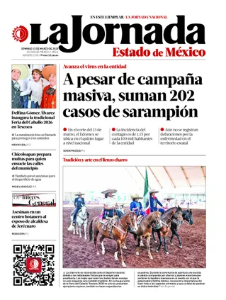 La Jornada Edomex | 15 de marzo de 2026