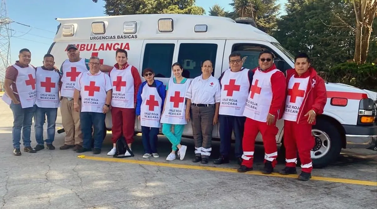 Cruz Roja Mexicana Edomex envía cuadrilla de Servicios Médicos a Guerrero