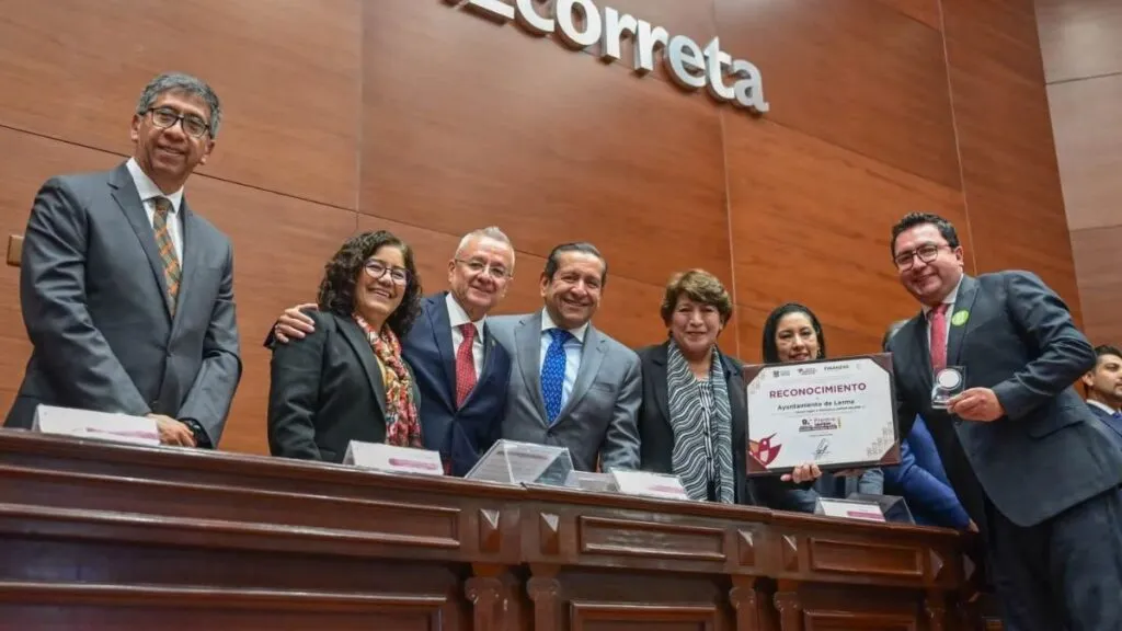 Lerma recibe Premio IAPEM a la Gestión Municipal