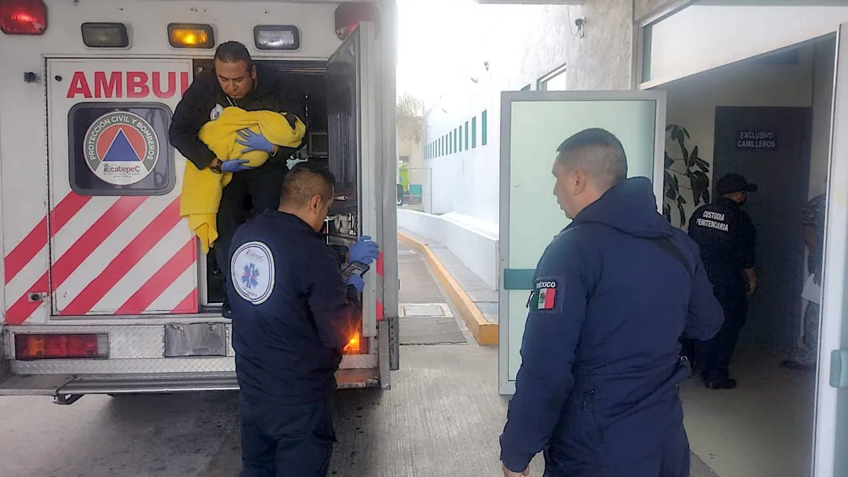 Video: Abandonan a recién nacido en Ecatepec