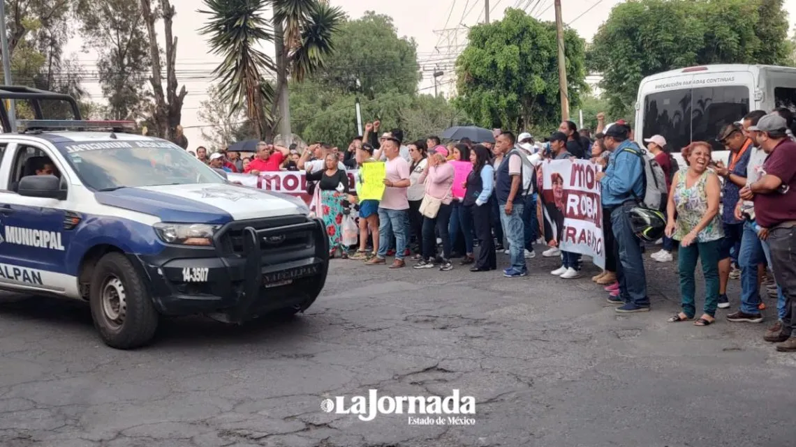 Suteymistas de Naucalpan se manifiestan contra exalcaldesa Patricia Durán
