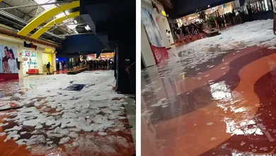 El incidente en Plaza Aragón