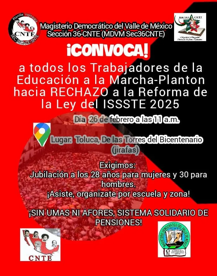 Comienzan las movilizaciones en Toluca