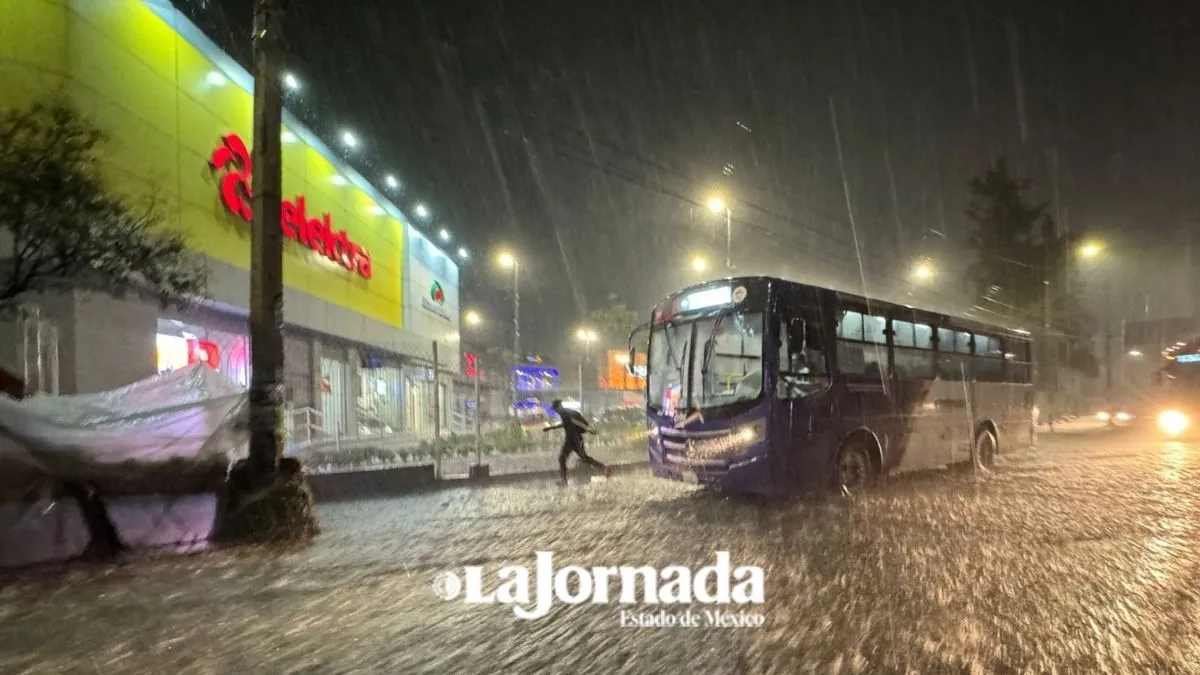 ¡Tláloc escuchó las súplicas! Graniza en estos puntos del Edomex