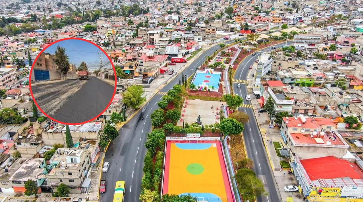 Modernización en Atizapán: Concreto hidráulico y nuevas avenidas transforman el municipio