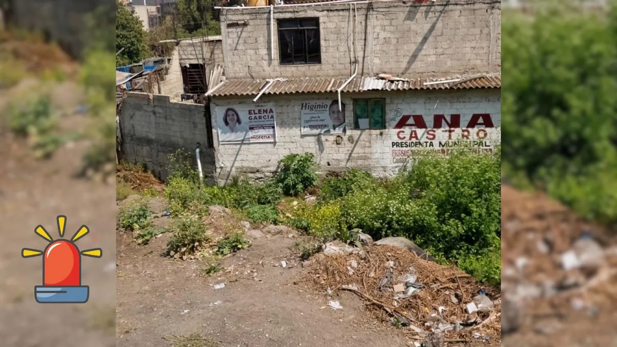 Cuerpo sin vida es localizado cerca de la Sierra de Guadalupe, Tultitlán