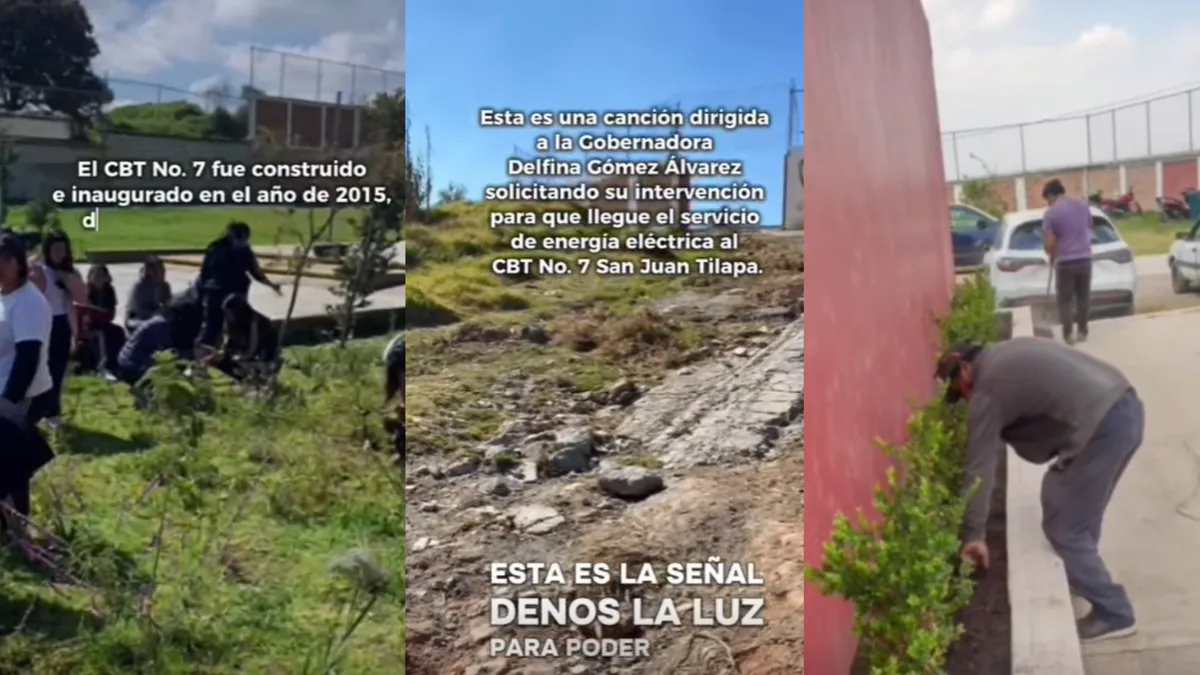 [VIDEO] Alumnos del CBT 7 de San Juan Tilapa piden apoyo a sus instalaciones con una canción