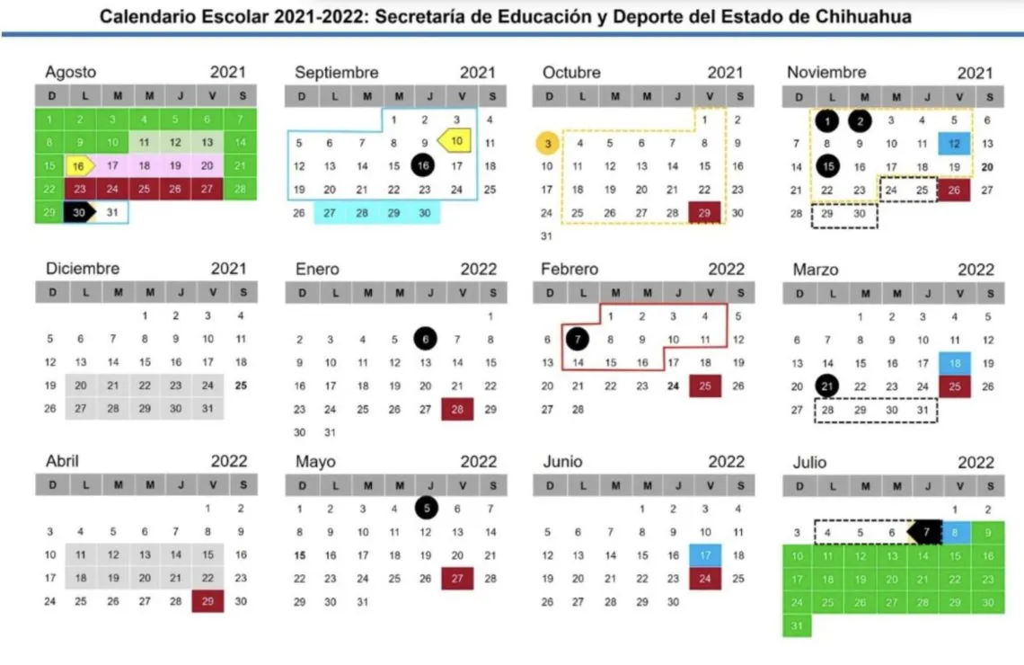 Estos son los estados que adelantan vacaciones 2022