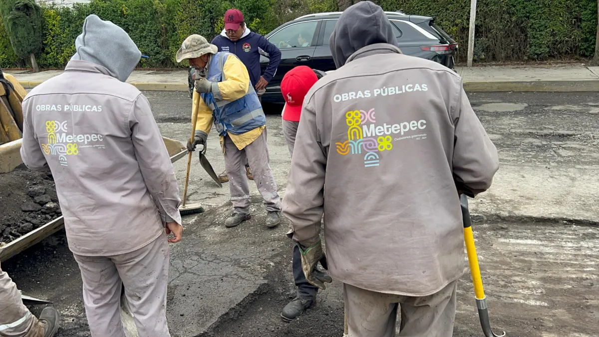 Anuncia presidente de Metepec rejuvenecimiento de vías de alto tránsito vehicular