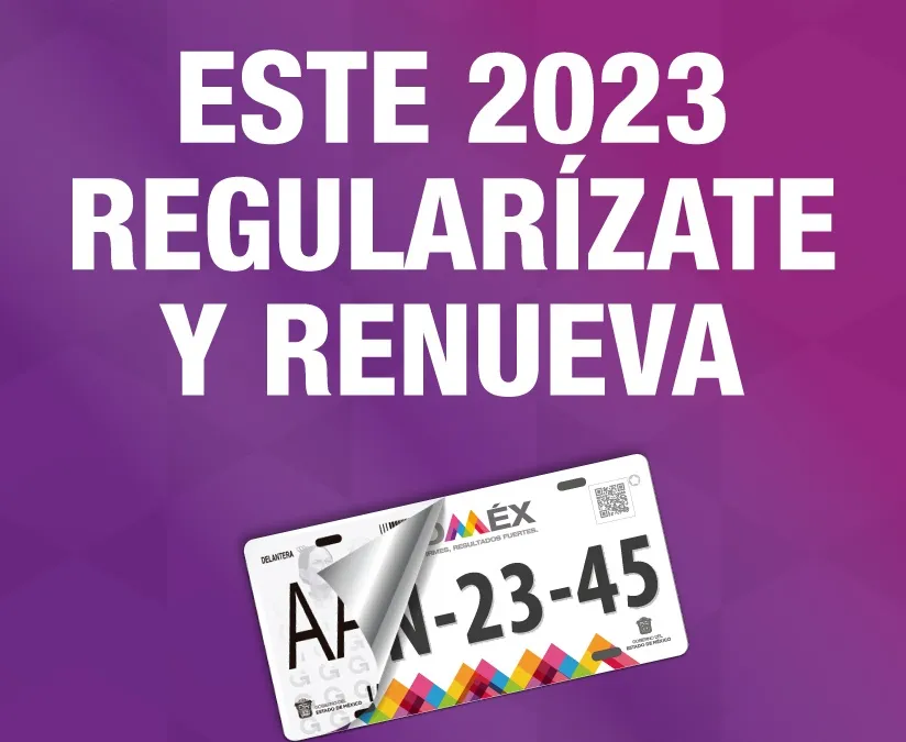 Reemplacamiento en el Estado de México, aquí te decimos qué hacer