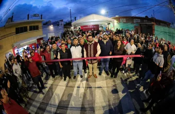 Gobierno de Naucalpan cumple y en tiempo récord reabre a la circulación la lateral del Periférico norte rehabilitado con concreto hidráulico