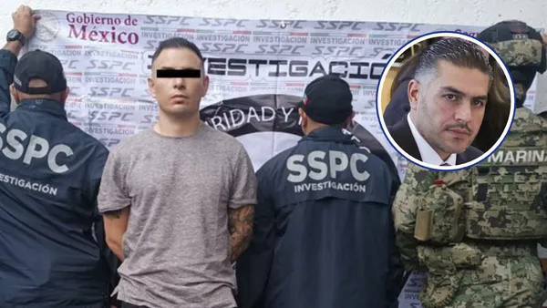 El secretario Omar García Harfuch y el presidente Gustavo Petro informaron sobre la captura del líder de 'Los Lobos'.