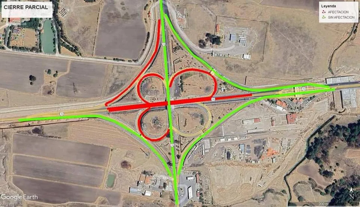Cierres en la autopista Toluca-Zitácuaro afectarán el tránsito hacia Valle de Bravo