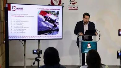 Cuautitlán Izcalli arranca bacheo nocturno en la México–Querétaro