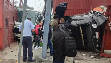 Fuerte choque en Tultitlán deja varios lesionados