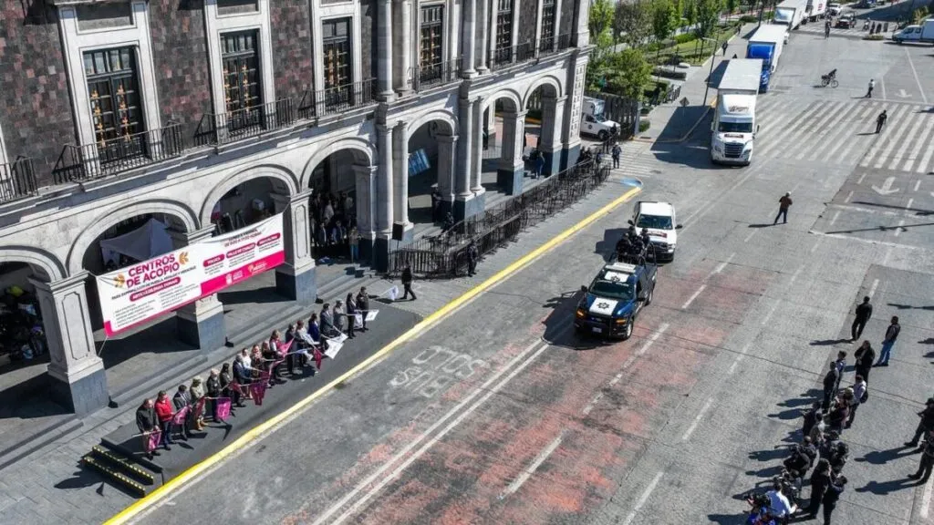 Edomex envía segundo cargamento de ayuda humanitaria a Veracruz