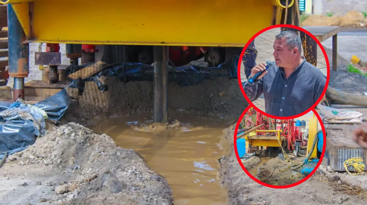 Reubicación de pozo de agua divide a vecinos de Valle de Chalco