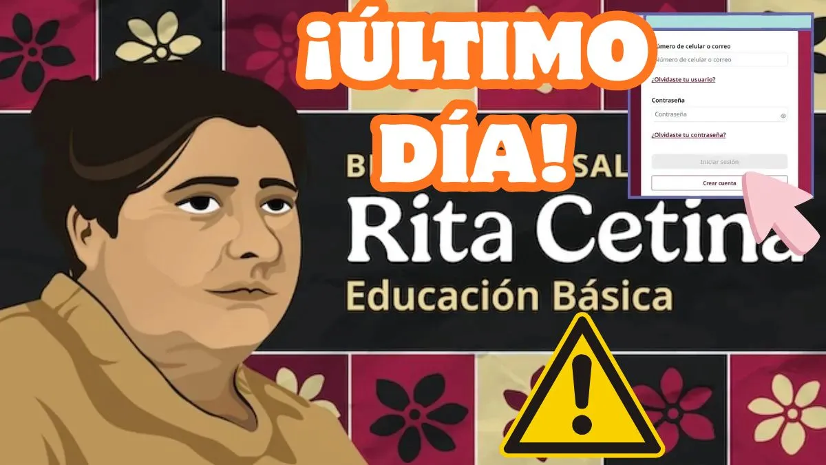 Beca Rita Cetina, último día de registro