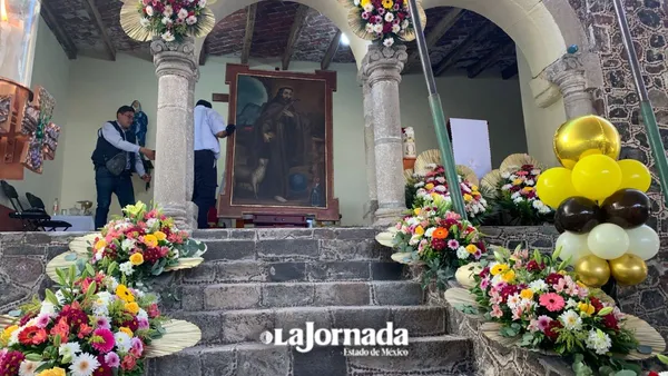 Óleo del siglo XVIII, robado hace 24 años, regresa a San Francisco Mazapa