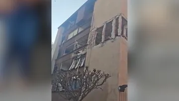 Momento exacto de la explosión de departamento en Paseos de Taxqueña en Coyoacán, CDMX [VIDEO]