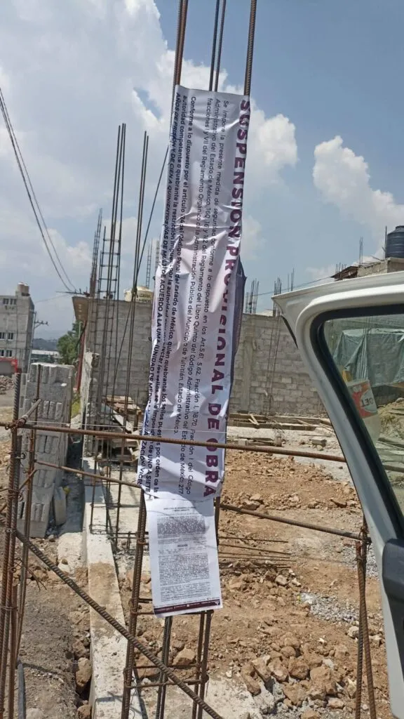 Habitantes de Fimesa denuncian clausura de obras por parte de Tultitlán