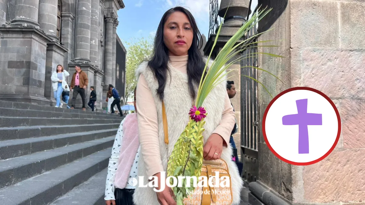 Domingo de Ramos reúne a decenas de fieles en la Catedral de Toluca