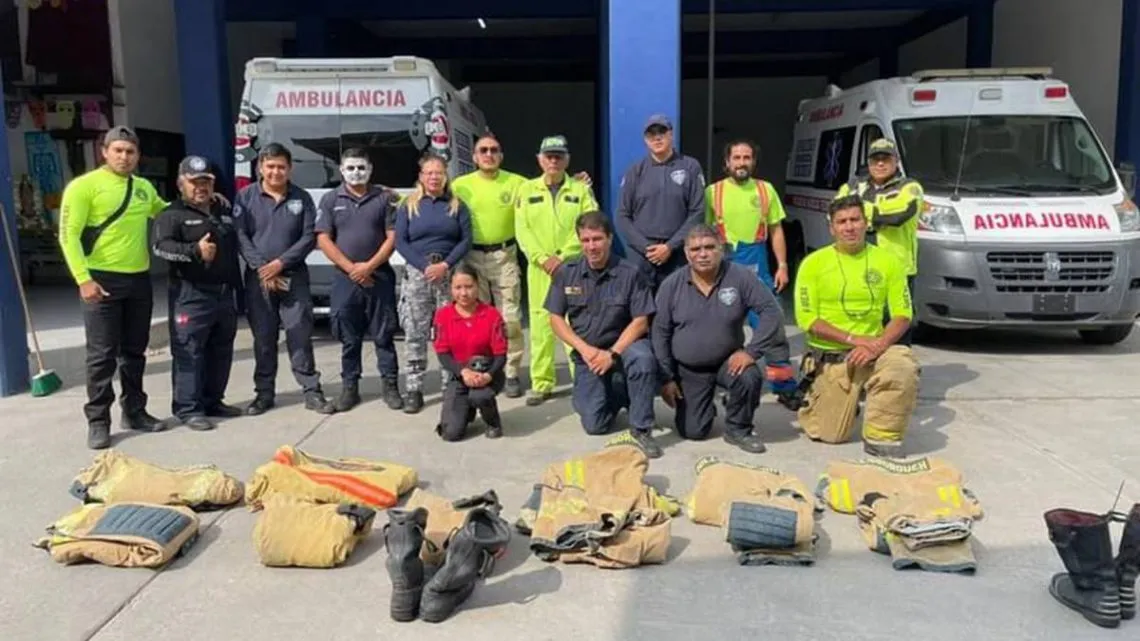 Fundación dona equipo a bomberos de Tezoyuca, Otumba y San Martín de las Pirámides