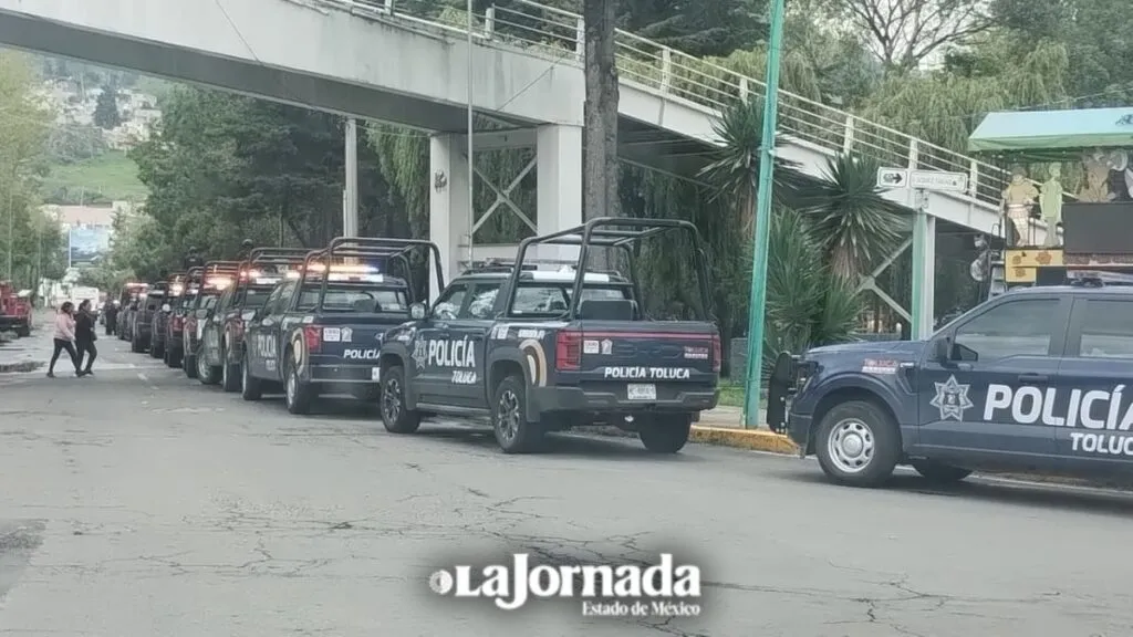 UAEMéx: Despliegan operativo por marcha en Facultad de Geografía