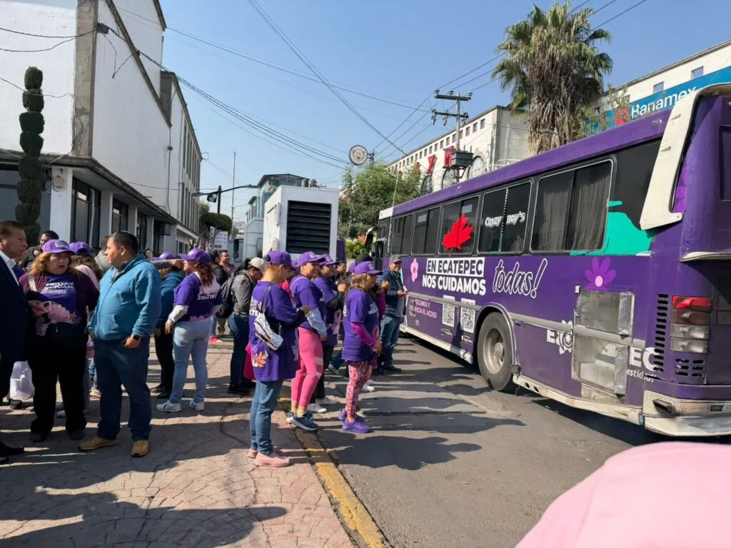 Ecatepec lanza QR de seguridad en transporte público: Así funciona la Red Violeta para proteger a las mujeres