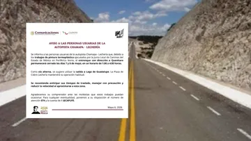Anuncian cierre parcial en la autopista Chamapa-Lechería por trabajos de mantenimiento