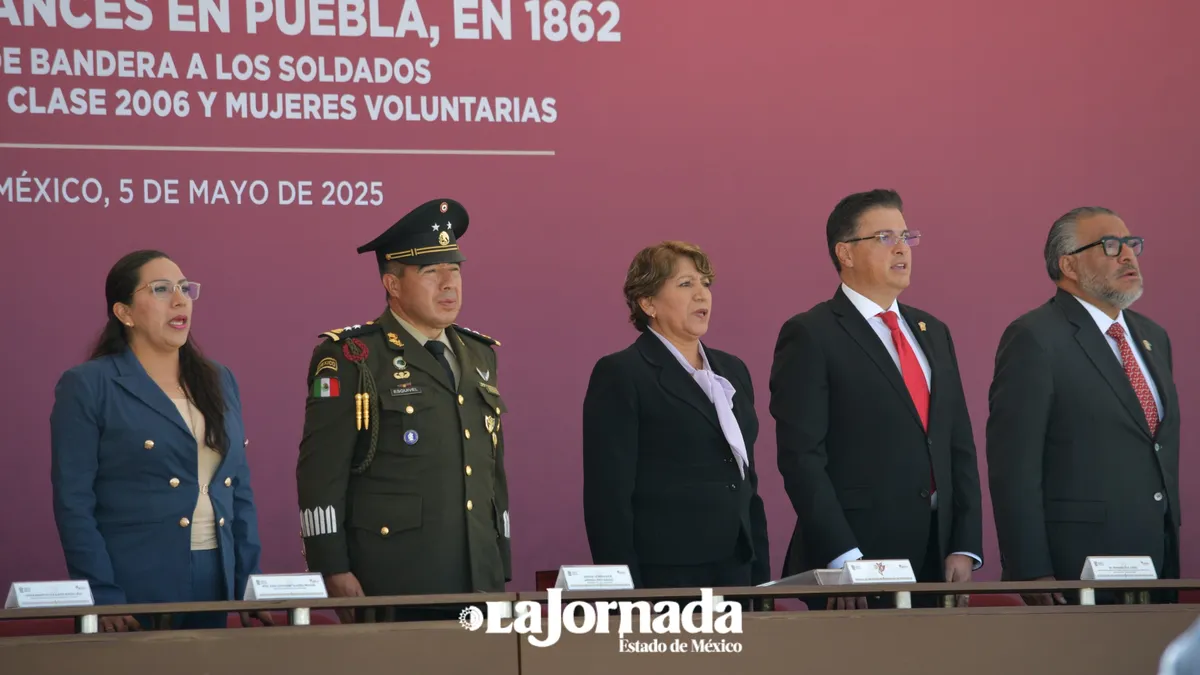 Defina Gómez Álvarez encabeza ceremonia del 5 de mayo