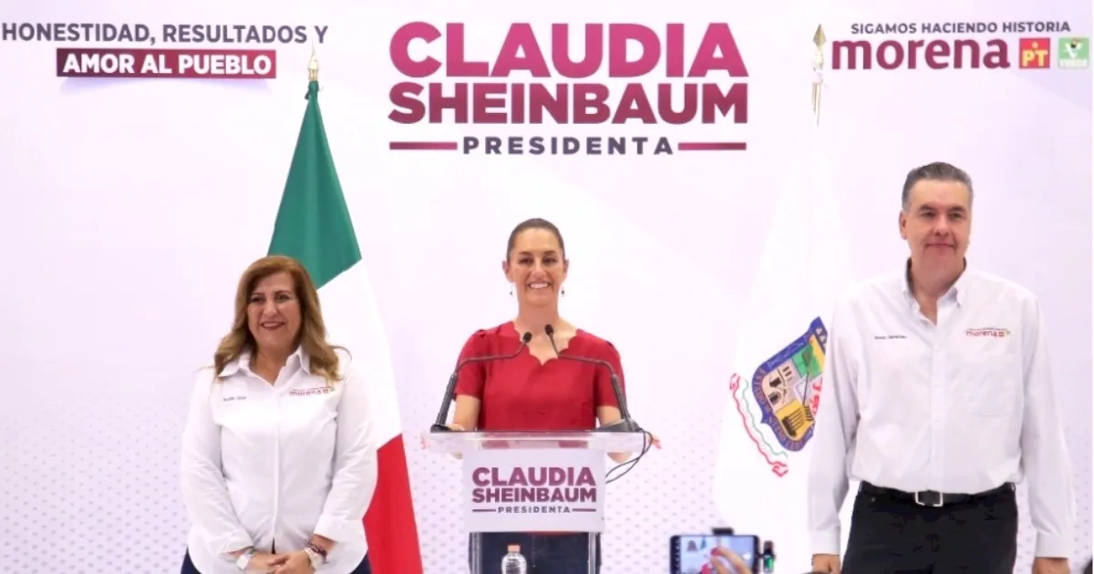 Lamenta Sheinbaum hallazgo de cuerpos calcinados en NL